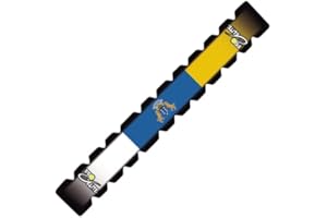 PRO ELITE COMPLEMENTOS DE PADEL Protector Pala de Padel|Elige tu Color o Bandera|Modelo Dentado|Autoadhesivo|Evita Golpes y Rayaduras,Tecnología de Absorción de Impactos|Medidas 36,2cm x 5,3cm x 0,6cm|Pro Elite|