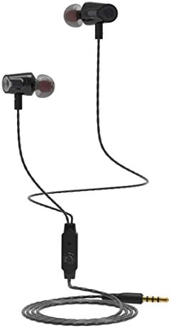 Earphones with Microphone Noise Isolating In-ear Headphones Earphones Headset for Music Running Travel with In-line Mic for Apple iPhone, iPad, iPod, Nokia, HTC , Mp3 Players etc