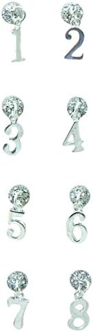 Going Stemless Numbers 1-8 Magnetic Cocktail Charms