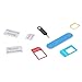 Produktbild JOOFFF 5 Stücke SIM Karte Adapter SIM Karte Konverter Kit Mit Sander Bar Und Tablett Öffnen Nadel SIM Karte Kit
