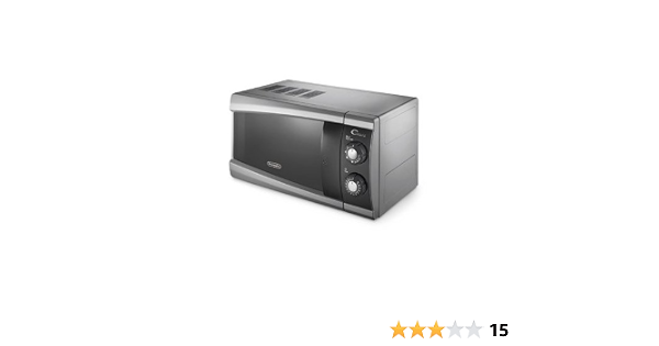Amazon.de: De Longhi mw200.1 S Mikrowelle mit Grill 20 Liter