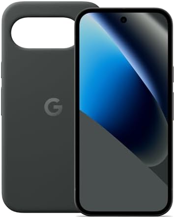 Google Pixel 10a - 7 anni di Pixel Drops, oltre 30 ore di autonomia, Guida fotografica, Gemini Live - Nero ossidiana, 128GB + Cover per Pixel 10a - Realizzata in plastica riciclata - nero ossidiana