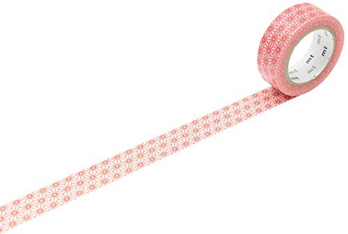 MT Asanoha sinchu Washi Rollo de cinta adhãâ © sif de carrocero rojo by Kamoi Kakoshi Co