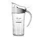 Produktbild öl flaschen zum befüllen küche Acryl europäischen Olivenöl kann Flasche Öl Wasserkocher Essig Dispenser Soja Lagertopf 620ml (gray)