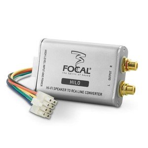 Focal Hilo - Adaptateur 2 canaux des lignes haut-parleurs en RCA