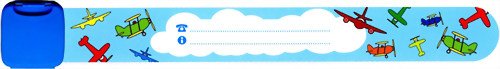 Infoband Wrist Band for Kids - Airplanes