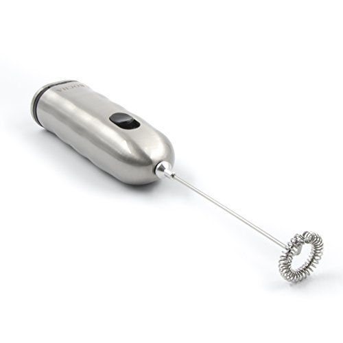 BOCHA – Edelstahl Milchaufschäumer, Hand-Elektro Mit Doppelter Geschwindigkeit Und Batterien Inbegriffen - 8