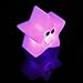 SODIAL(R) Cute Star-Shape Color Changing LED Lamp Decoration Night Light