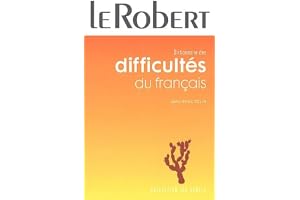 Dictionnaire des difficultés du français