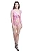 Under Cover Lingerie Transparent Baby Pink Honeymoon Babydoll Nightwear With Matching Thong For Women RS.999.00