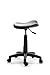 Massage Beauty Therapy Gas Stool Height Adjustable - BLACK