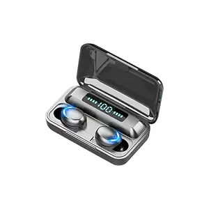 MINGPAI Storm F9 Truly Wireless Bluetooth In Ear Earbuds with Mic (Black)