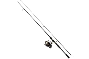 OAKWOOD PROFISH 7,6FT/2.1m FISHING ROD and 2BB Reel + Line Combo For spinning/carp/sea