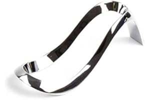 SAVINELLI Posapipe scarpetta in metallo cromato, design moderno