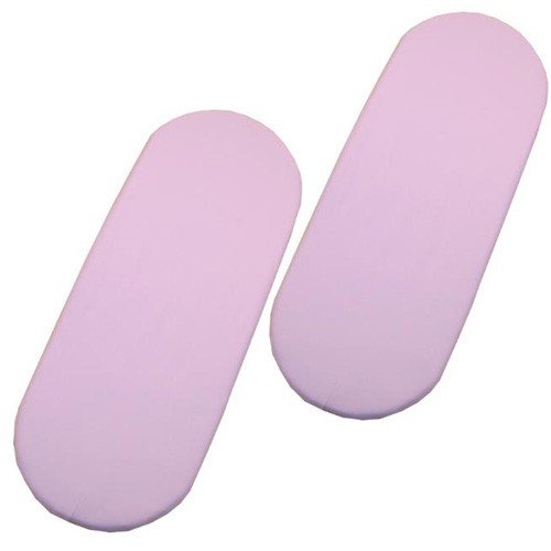 Jersey Fitted Sheets for Moses/Prams (2 pack) - Pink