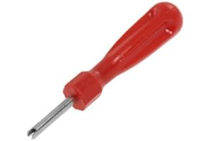 Soccik Plastic Handle Car Bike Valve Core Removal Tools Single Head Valve Core Screwdriver Tyre Valve Stem Core Tyre Repair Valve Stem Core Remover Tool