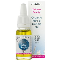 Viridian Ultimate Beauty Organic Nail & Cuticle Oil - 12ml
