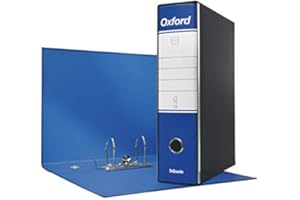 Registratore Oxford G85 - dorso 8 cm - protocollo - blu - Esselte