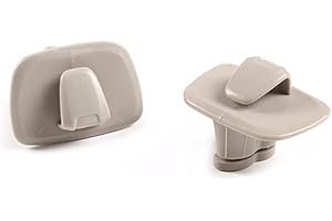 THLMT 2 szt. wieszak samochodowy kompatybilny z Volvo 18-20 model XC40 XC60 XC90 16-20 model S90 V90, haki do przechowywania dachu samochodu, wielofunkcyjny wieszak na siedzenia samochodowe, uchwyt na zagłówek pojazdu, szary, 2 szt