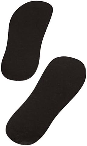 BLACK STICKY FEET FOR SPRAY TANNING - 25 PAIRS