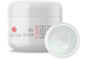 ON OUTLET NAILS Gel Construccion Clear UV/LED 50ml para Uñas | Builder Gel Transparente | Outlet Nails