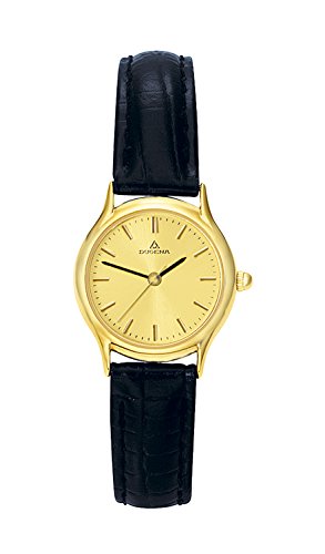 Dugena Damen-Armbanduhr Vintage - Traditional Classic Analog Quarz Leder 1626331 Dugena Damen-Armbanduhr Vintage - Traditional Classic Analog Quarz Leder 1626331