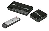Permite extender de forma inalámbrica una pantalla HDMI hacia 30 metros de la fuente HDMI