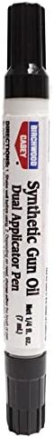 Birchwood Casey Synthetic Gun Oil Duel Applicator Pen Brush Lubricate 44121