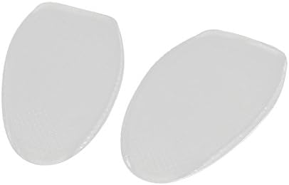 sourcingmap® Silicone Gel Shoes Walking Insert Half Sole Cushions Pad Insoles Clear