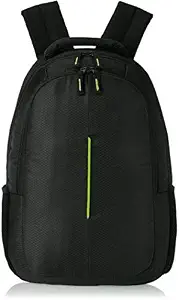 Singh Traders Store New Waterproof Laptop Bag/Backpack for School/College Guys (Black & Green)