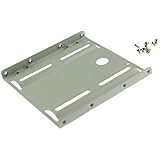 High Grade - Metal 2.5" To 3.5" Hard Drive Mounting Adapter / Bracket / Holder Kit – For SSD / HDD - Mounting Screws Included - AAA Products®