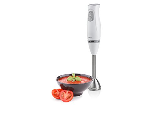 Princess 01.221205.01.001 Stabmixer Comfort Edelstahlstab – 2 Leistungsstufen, 200 Watt, weiß - 6