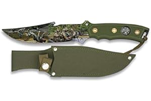 CUCHILLERIA DEPORTIVA Albainox - 32290- Cuchillo 3D Soldier. H.9.8. Herramienta para Caza, Pesca, Camping, Outdoor, Supervivencia y Bushcraft