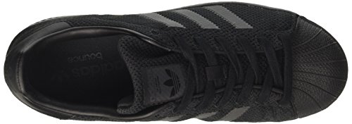 adidas Herren Superstar Bounce Basketballschuhe, Schwarz (Cblack/Cblack/Cblack), 43 1/3 EU -