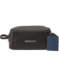 Trussardi Jeans Hombre 71b00096 – 9y099999 bolso, Negro, 24 x 12 x 10 cm