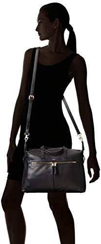 Knomo Audley 14 Slim Brief Leather, Black, 20-101-BLK (Leather, Black Mayfair Luxe) - 6