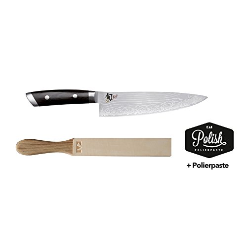 Preisvergleich Produktbild KAI Set - SHUN KAJI Kochmesser + Streichriemen