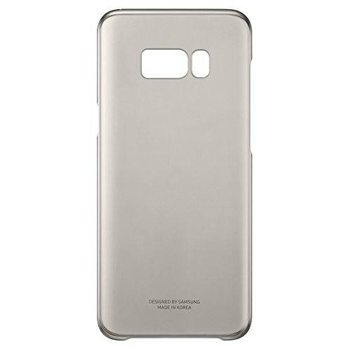 Samsung S8  Clear View Standing  Funda para smartphone Samsung Galaxy S8 Plus  Dorado- Version espa  ola