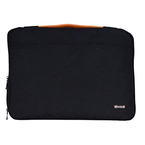 Divinezone Protective Case for Laptop & Mac Book, Black, 13 Inches