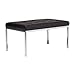 Produktbild Studio Designs 72010 Lederfaserstoff Sturz 88,9 cm Bench, Schwarz