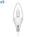 Produktbild parlat E14 LED Kerze 5W =39W 370lm 160° weiß 5 Stk.