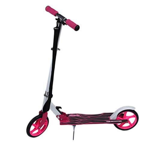 Preisvergleich Produktbild 205mm PU Rollen Stylisch und klappbar Scooter Roller Kinderroller Tretroller Cityroller Kickroller Kickscooter Kinder Max.Benutzergewicht 120 KG (Rosa)