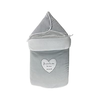 Fruit de ma passion Nid d'ange pour bébé 0 à 6 Mois gris - Je suis le rêve de mes parents
