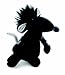 Produktbild Rock-Star-Baby Stofftier Ratte in schwarz - Perfektes kuscheltier für jedes Kinder-Bett RSB