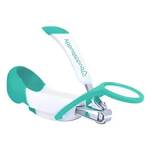 Buddsbuddy Premium Baby Nail Clipper with Magnifying Glass, BB5023 (Green)