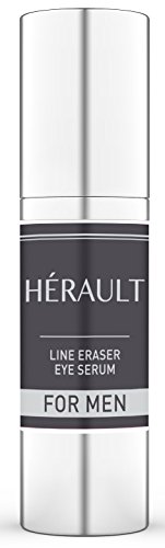 Wrinkle Eraser Serum For Men, Energising Eye Serum Working Deep Into Wrinkles And Fine Lines Giving Skin More Body. Line Reducing Eye Serum For Men 30ml Dispenser Cartridge And Pump