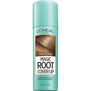LOreal Paris Hair Color Root Cover Up Concealer Spray, Dark Blonde, 2 Ozs
