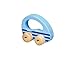 Produktbild goki 55952 Greifauto Holzfahrzeug zum Rollen ab 6 Monate Holz (hellblau)