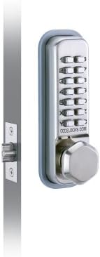 Codelocks0255 SS CL255 Mechanical Lock, PVD Stainless Steel