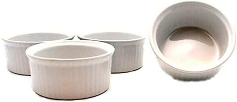 Ramekins 4/Pkg-White